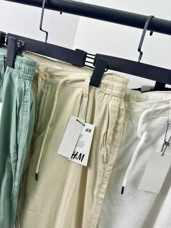 شلوار لینن regular fit - Image 2