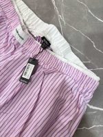 شلوار واید لگ بوهوCONTRAST WAISTBAND STRIPE WIDE LEG - Image 4