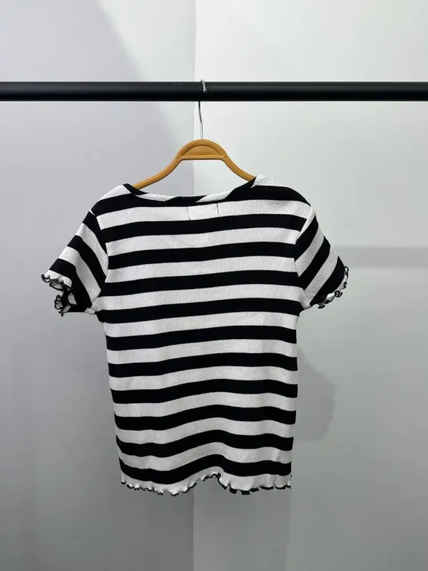 تیشرت کبریتی دخترانه HAPPILY GREY - Image 2