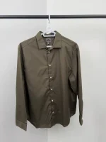 پیراهن زیتونی h&m
