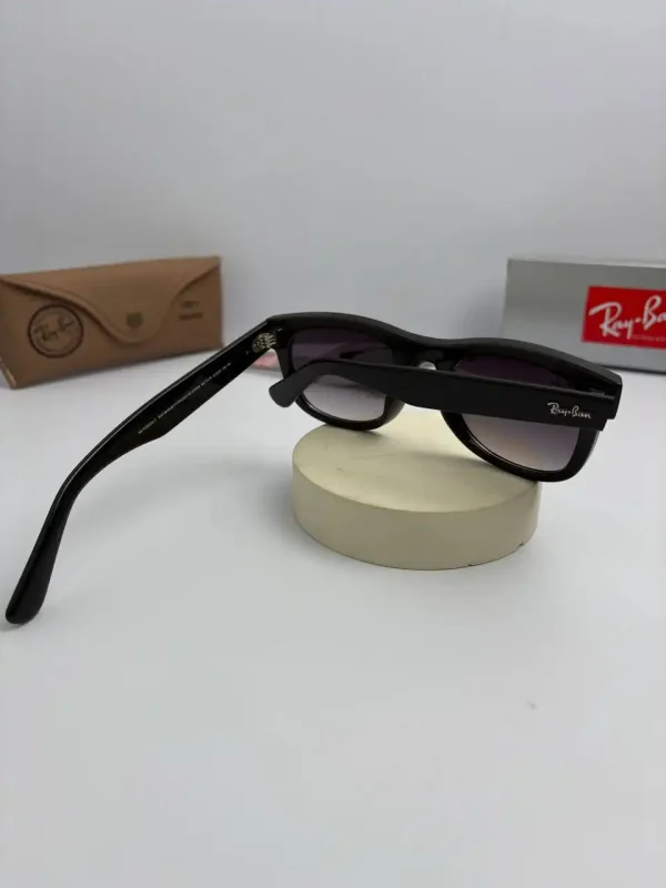 عینک ریبن ریورس rb-r0502s-f مشکی براق دودی هایلایت - Image 5