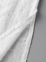 ماکسی بلند کاپشه سفید 2170 - Image 3