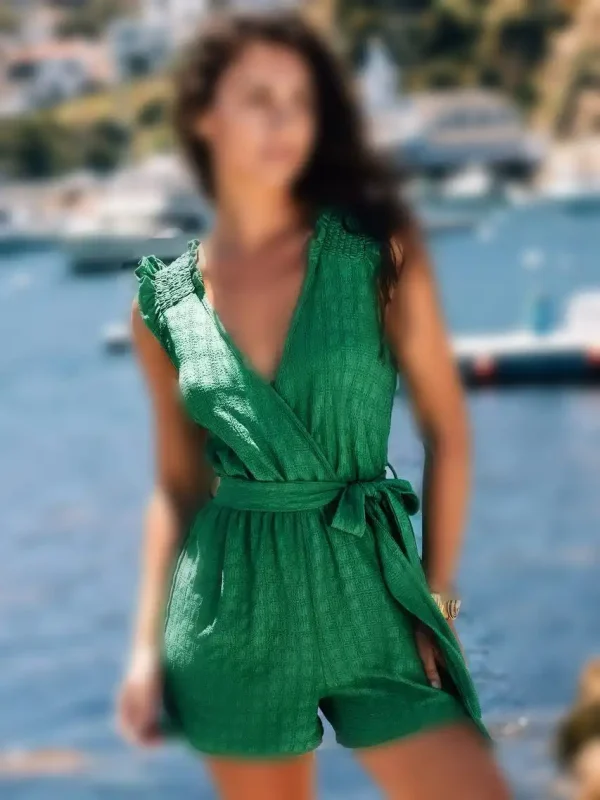 رامپر سبز کاپشه - Image 4