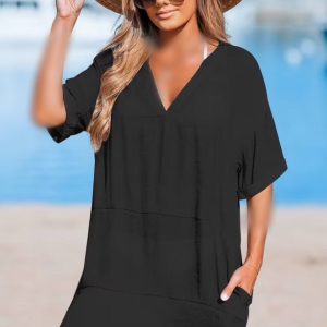 پیراهن مشکی کاپشه