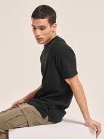 تیشرت ALCOTT مشکی - Image 4