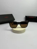 عینک carrera-143s فریم طوسی دسته پلنگی - Image 2