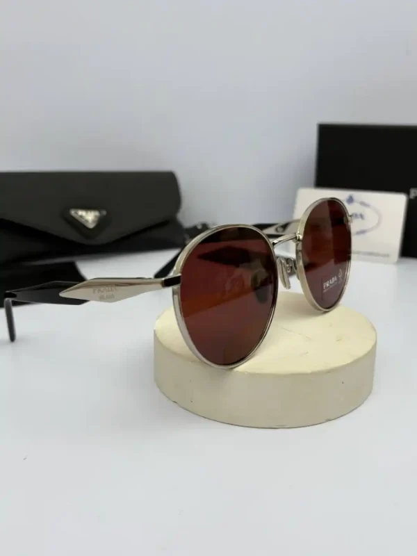عینک پرادا prada spr-56z عدسی شرابی - Image 4