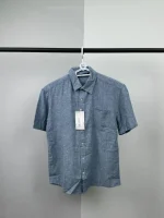 پیراهن لینن آستین‌کوتاه والدیگرانو zara - Image 11
