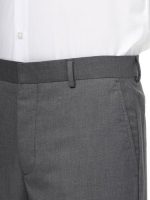 شلوار کلاسیک مردانه راسته خاکستری مدل Regular Fit - Image 3