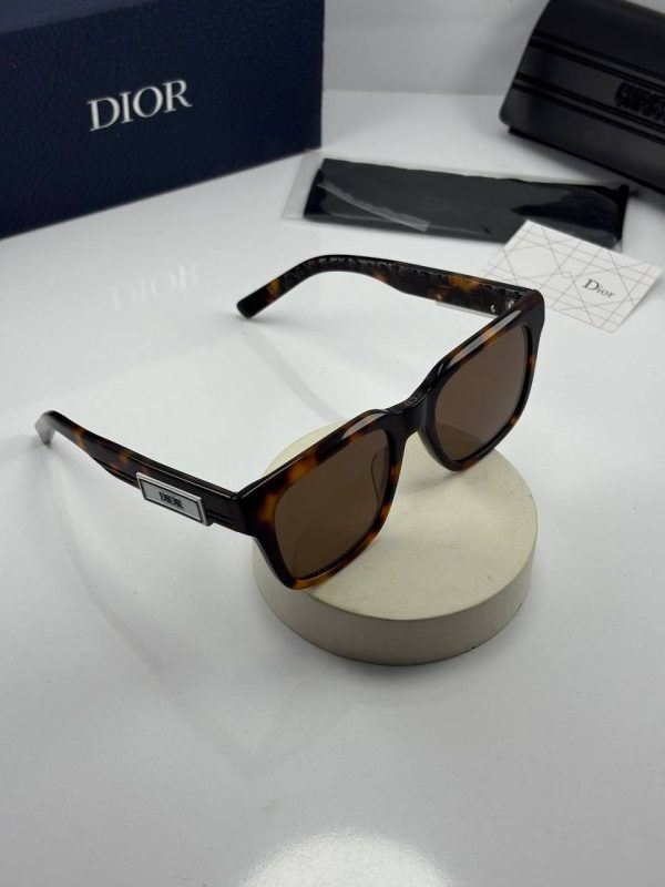 عینک dior b23 s11 هاوانا عدسی قهوه ای - Image 2