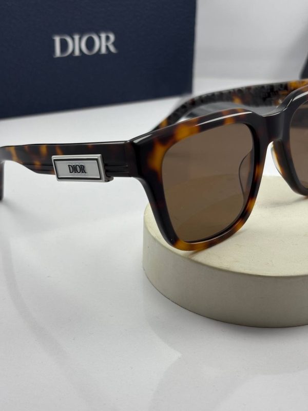 عینک dior b23 s11 هاوانا عدسی قهوه ای - Image 3