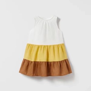 سارافون لینن دخترانه zara