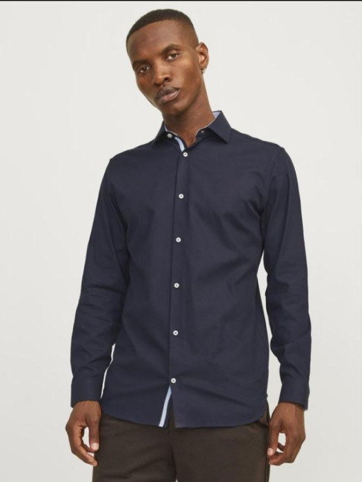 5EDD454C-E870-4E0B-A665-D49CAF86DB5D_converted پیراهن سرمه ای jack&jones - Image 1