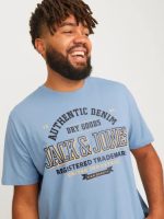 تیشرت آبی آسمانی Jack&jones - Image 4