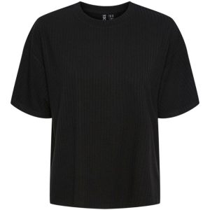 تیشرت مشکی راه راه pieces
