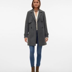کت مانتویی کمربند دار vero moda