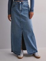 دامن جین بلند زنانه چاکدار vero moda