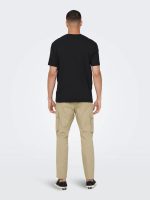 تیشرت مشکی ساده only&sons - Image 4