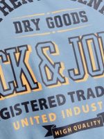 تیشرت آبی آسمانی Jack&jones - Image 6