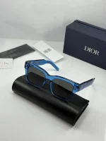 عینک dior s21 آبی شفاف - Image 2