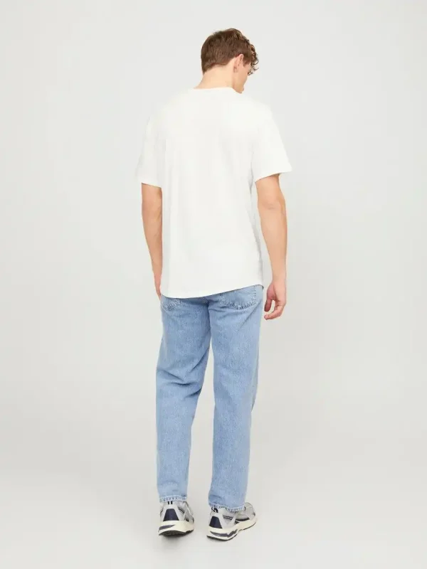 تیشرت سفید ساده jack&jones - Image 5