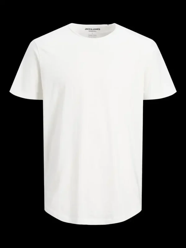 تیشرت سفید ساده jack&jones - Image 4
