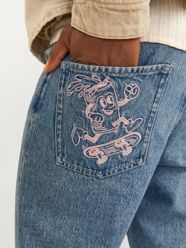 شلوار آبی jack&jones - Image 2