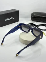عینک chanel-5488 آبی شفاف - Image 2