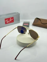 عینک rb-3636pفریم طلایی عدسی قهوه ای - Image 2
