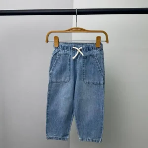 شلوار جین نازک بچگانه zara