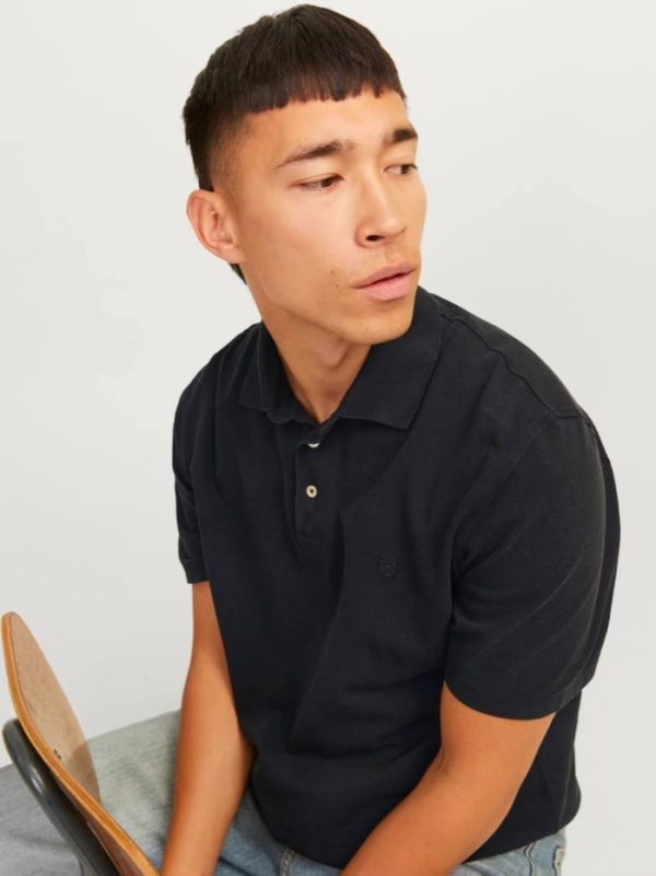 پولو شرت مشکی جودون jack & jones - Image 4