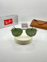 عینک rb-3636p فریم نقره ای عدسی سبز - Image 2