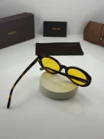 عینک tomford-1009 هاوانا عدسی زرد - Image 5
