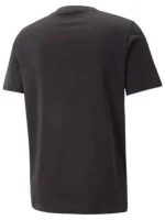 تیشرت مشکی پوما لوگو سفید - Image 2