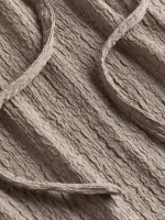 پیراهن نسکافه ای پفکی h&m - Image 2