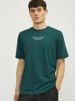 تیشرت jack&jones لوگو سفید