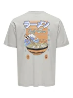 تیشرت طوسی only&sons - Image 2