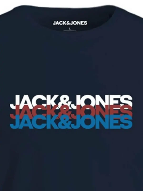 تیشرت سرمه ای jack&jones - Image 3