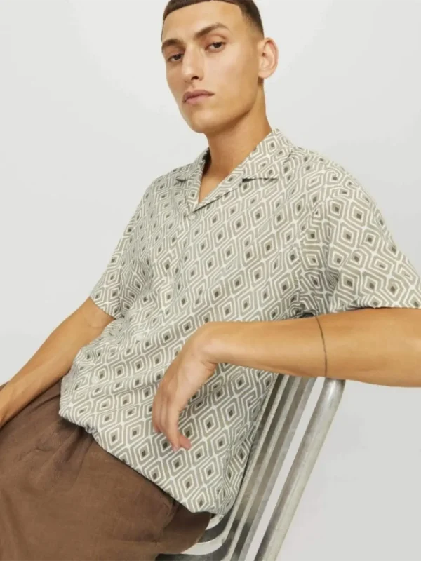 پیراهن تمام دکمه jack&jones - Image 4