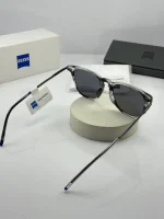 عینک zeiss-zs22703sp فریم دورنگ عدسی دودی - Image 4