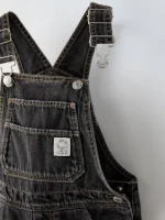 بیلر جین بچگانه مشکی مات ZARA - Image 3