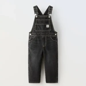 بیلر جین بچگانه مشکی مات ZARA