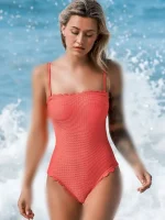 مایو یک تیکه طرحدار کاپشه