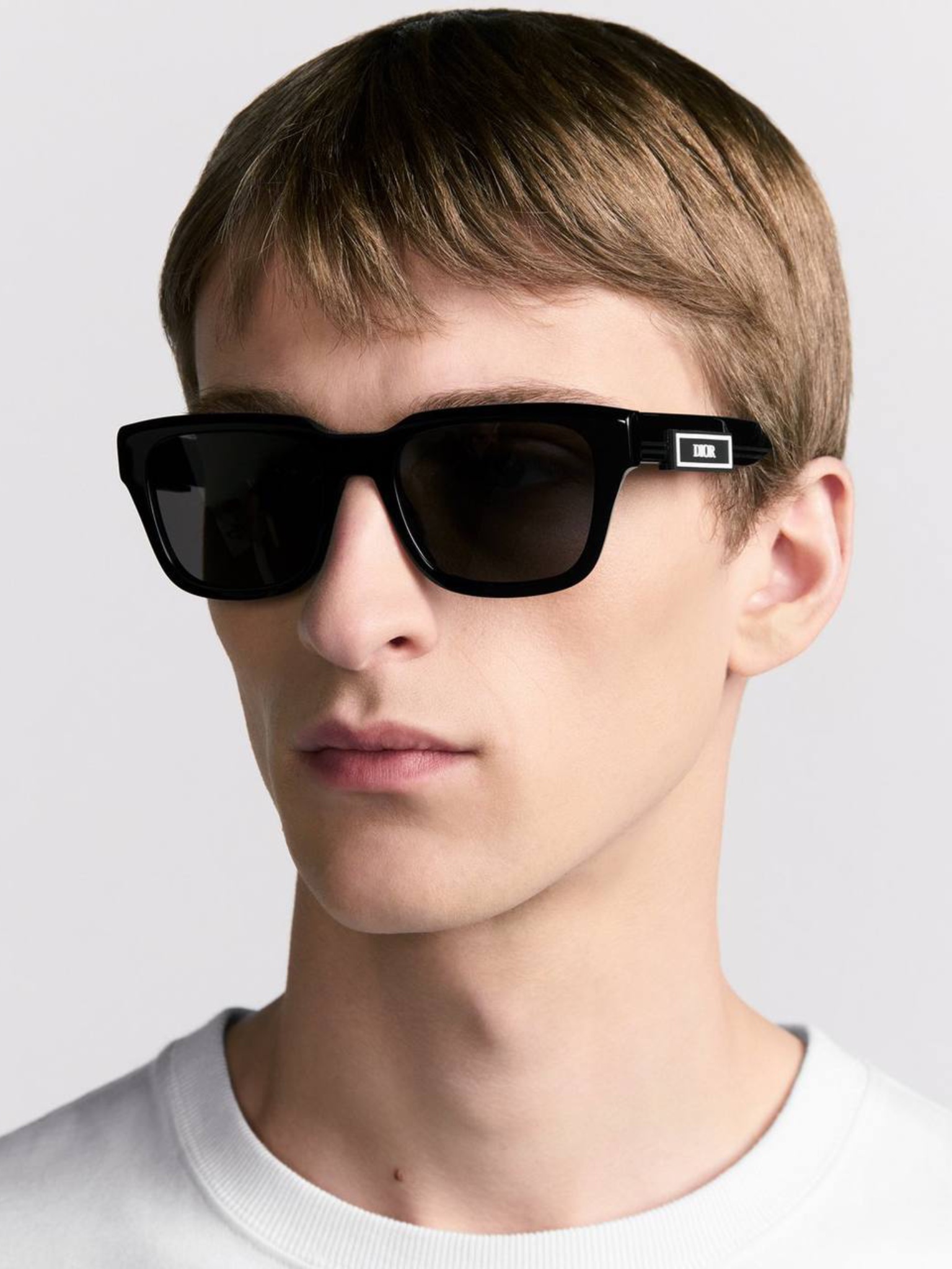 photo-output عینک dior b23 s11 تمام مشکی - Image 1