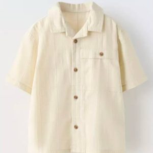 پیراهن بچگانه یقه مراکشی zara