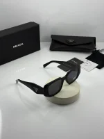 عینک prada spr17w-f تمام مشکی