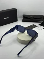 عینک prada spr17w-f سرمه ای شفاف - Image 2