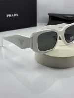 عینک prada spr17w-f سفید - Image 4