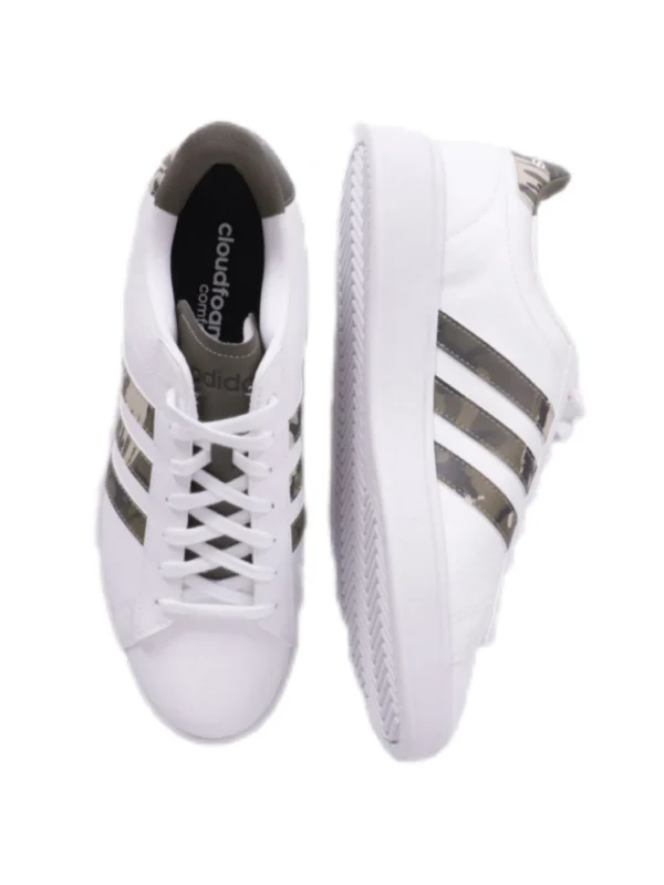 کتونی آدیداس مدل  Adidas Grand Court Base 2.0 Men's Shoes White - Image 4