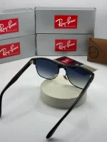عینک rb-4175 مشکی عدسی هایلایت آبی - Image 4